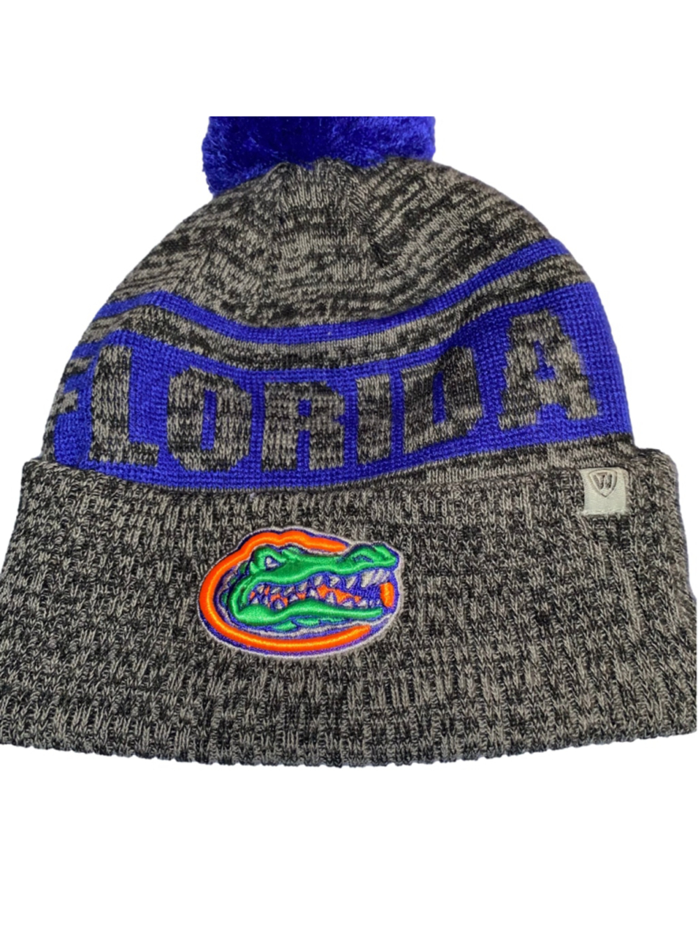 Men's Top of the World Florida Gators Knit Beanie One Size Grey Blue